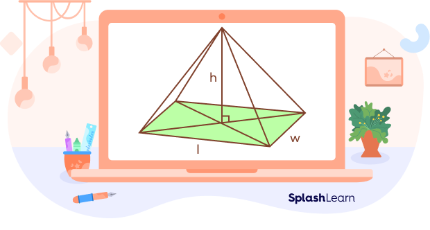 Volume of a rectangular pyramid