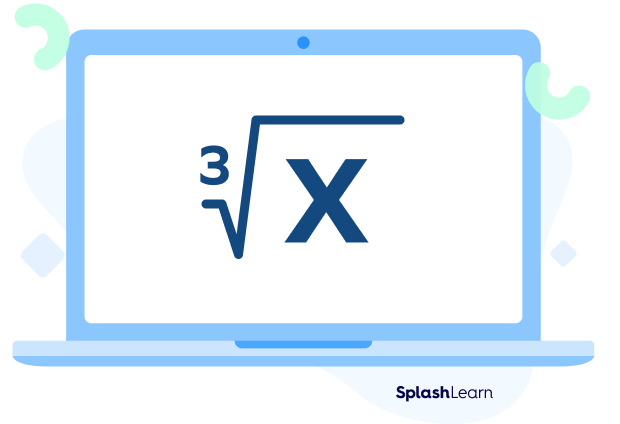 Cube root of x symbol