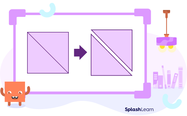 Two Halves of a Square 