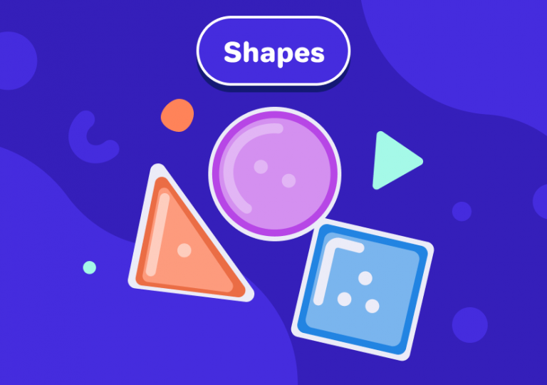 Basic shapes teaching tool